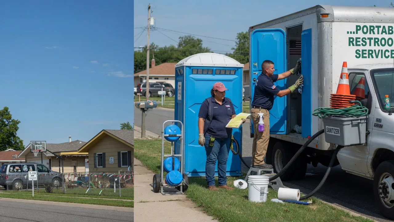 Portable Toilet Rental in Saline, LA near me